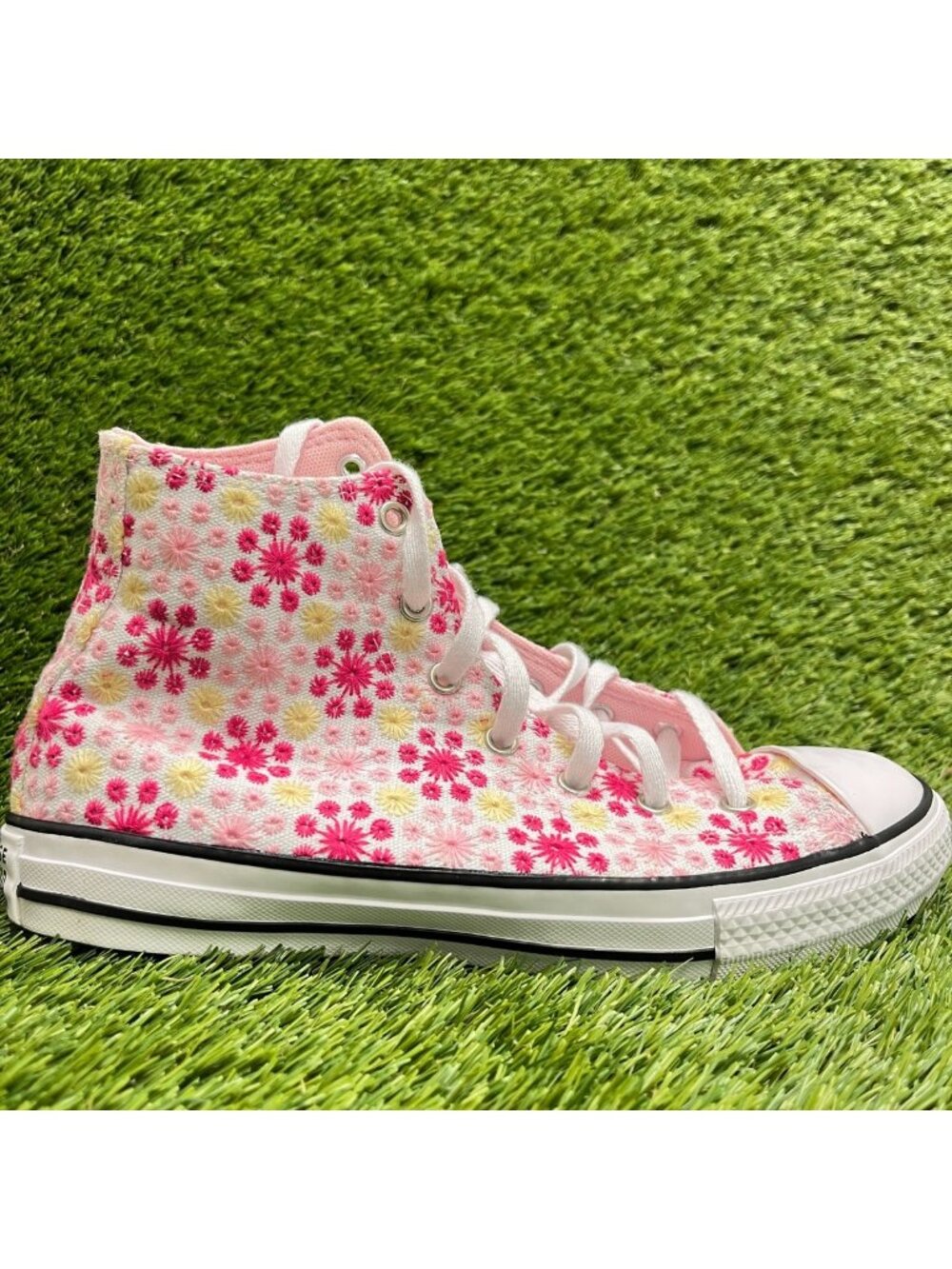 Converse Chuck Taylor All Star High Girls Size 6Y Pink Athletic Shoes Sneakers